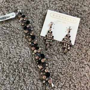 Sorrelli bracelet & earring set